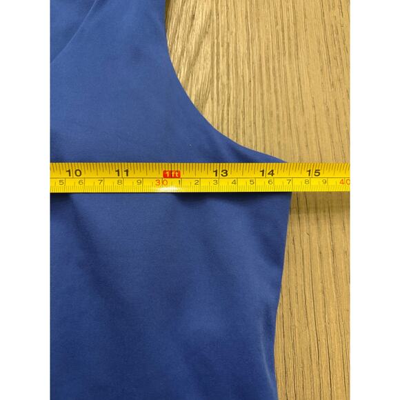 GapFit Blue Athletic Tank Dress Small Racerback Stretchy Workout Casual - Picture 5 of 7